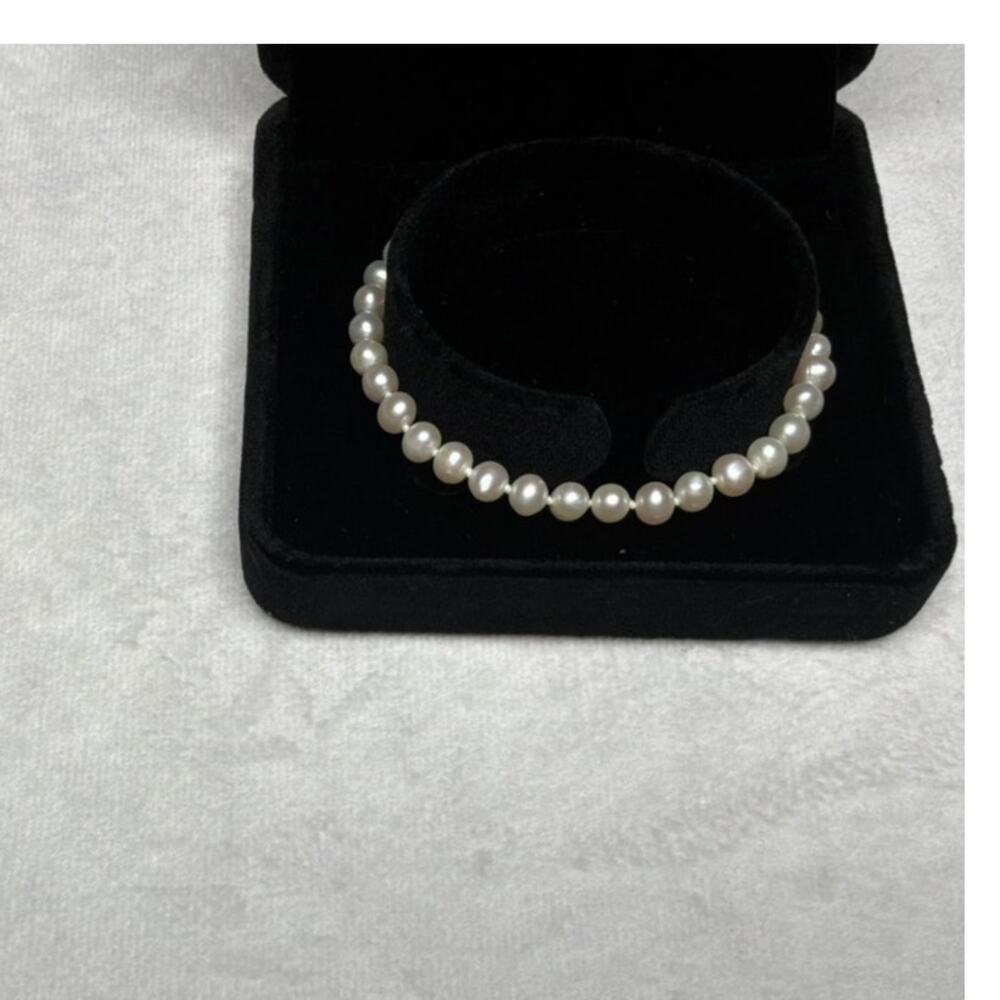 Vintage Pearl Bracelet 14KT Gold Clasp JCM Jack Miller Jewelry 1970s